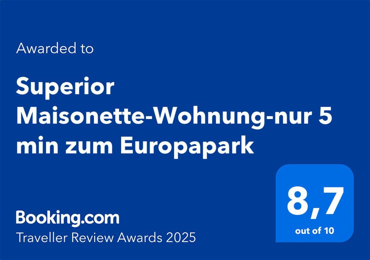 Superior Maisonette-Wohnung-Nur 5 Min Zum Europapark Kappel-Grafenhausen Luaran gambar